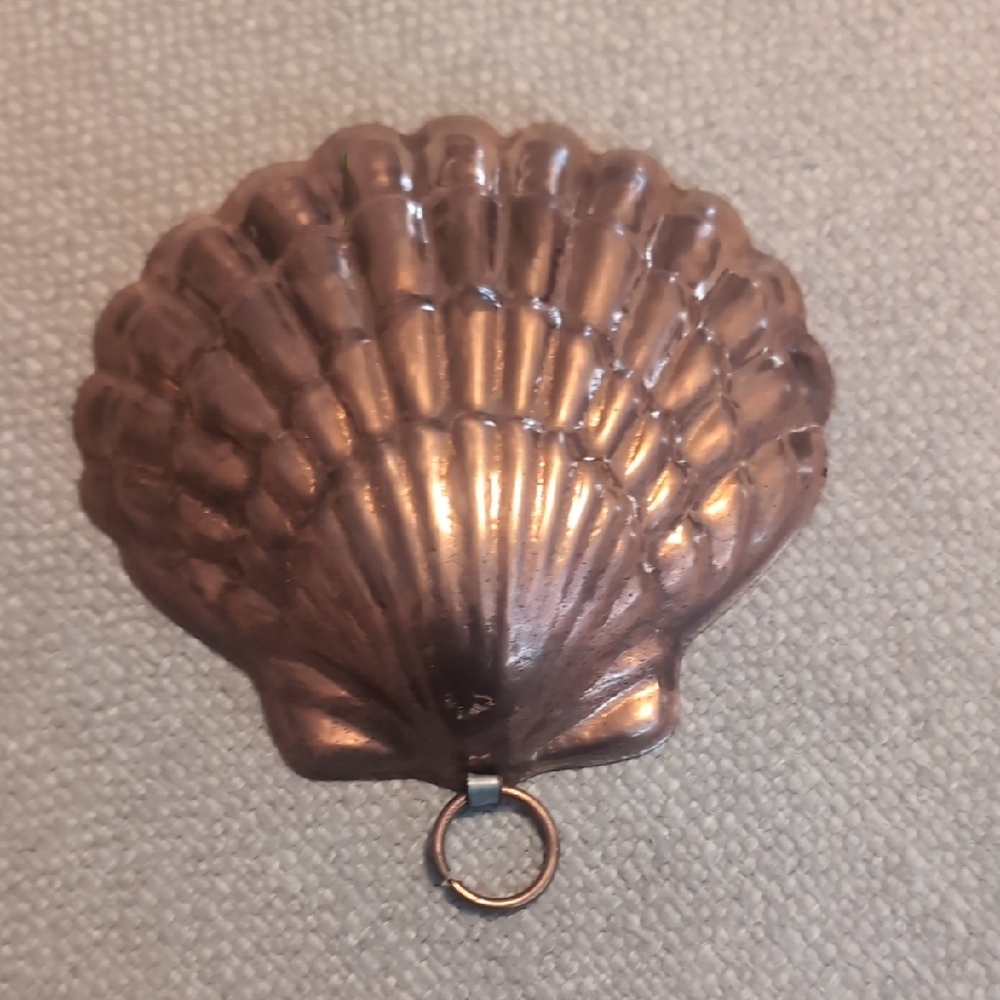 Copper Shell Wall Decor